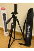 Neepho Np-8810 150 Cm Tripod Bluetooth Kumandalı Profesyonel Telefon Kamera Tutucu Çantalı Tripot thumbnail 7