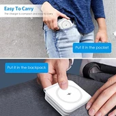 Manyetik Şarj aleti 3ü 1 arada katlanabilir kablosuz şarj cihazı, manyetik endüktif şarj istasyonu, Brifit kablosuz şarj pedi, Apple 11/12/13/14 Pro Max/XS/XR/X/8+, Air-Pods Pro/2/3, thumbnail 7