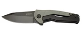 DpxGear Sugga 915B GRN Siyah Kamp / Outdoor Çakı 17,5cm - Yarı Otomatik, Kemerlikli, Kutulu - 1