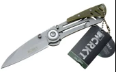 CRKT CR 0087 KM Kamp Çakı 18 cm - Metal Saplı, Otomatik, Kılıflı - 1