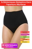 Özel Üretim Yüksek Bel Kaydırmaz İz Göstermeyen Sıkılaştırıcı Karın Toparlayıcı Slip Korse - 1