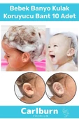 Özel Üretim Güvenli Su Kaçırmaz Yumuşak Bebek Banyo Kulak Koruyucu Şeffaf Bant 10 Adet - 1