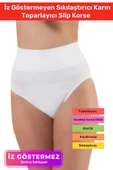 Özel Üretim Yüksek Bel Kaydırmaz İz Göstermeyen Sıkılaştırıcı Karın Toparlayıcı Slip Korse - 1