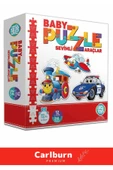 Özel Üretim Zeka Geliştirici Eğitici Çocuk El Göz Koordinasyonu Baby Puzzle Sevimli Araçlar - 3