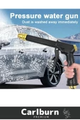 Premium Seri Ayarlanabilir Başlıklı Güçlü Basınçlı Çok Fonksiyonlu Araba Yıkama Tabancası - 2