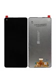EMXTECH  Samsung Galaxy A21s Uyumlu A217 Servis Orjinali Çıtasız Lcd Ekran Dokunmatik - 1