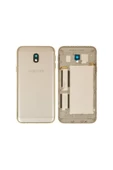 EMXTECH  Samsung Galaxy J330 Uyumlu Arka Kasa Full Pil Kapağı Gold J3 Pro 2017 - 1
