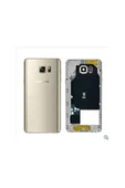 EMXTECH  Samsung Galaxy Note 5 Full Kasa Arka Kapak N-920f Gold - 1