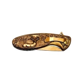 Columbia EXT-3210-A Geyik Desenli Bronz Renk Cep Çakısı - 2