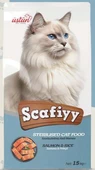 Scafiyy Somonlu Kısırlaştırılmış Kedi Maması 15 kg - 1