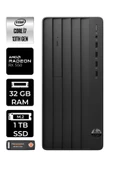 HP PRO TOWER 290 G9 E8T2X1ES228 i7 13700 32GB RAM 1TB SSD RX550 4GB W11H MASAÜSTÜ BİLGİSAYAR thumbnail 1