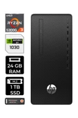 HP PRO TOWER 295 G9 E6D391EA523 R3 5300G 24GB RAM 1TB SSD GT1030 4GB W11H MASAÜSTÜ BİLGİSAYAR thumbnail 1