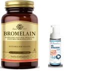 Solgar Bromelain 60 Kapsül - Diş Köpüğü Hediye - 1