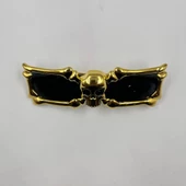 Halloween Plastik İskelet Kemik Model Gözlük Gold thumbnail 2