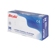 BEYBİ PUDRALI LATEKS ELDİVEN 100 ADET M BOY thumbnail 1