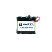 Varta 4.8v 2100mAh Siyah Soketli Ni-Mh Oyuncak Araba Pili - 1