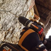 Worx Wx925 20Volt/2.0Ah Li-İon Çift Akülü Kömürsüz Profesyonel Darbeli Matkap+Wx265 Kömürsüz Darbeli Tornavida Kombo Set - 8