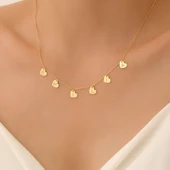 925 Ayar Gümüş Kişiye Özel Sallantılı İsimli Kalp Kolye - CN00358 thumbnail 1