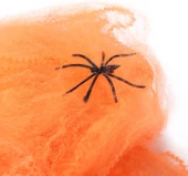 Halloween Pamuklu Örümcek Ağı 20 Gr Turuncu thumbnail 4