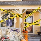 Halloween Emniyet Şeridi Warning 7,5 cm 6 Metre - 5