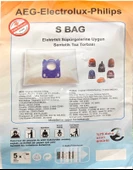 Aeg Electrolux philips s bag supurge torbasi 5li - 2