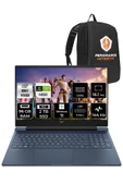 HP VİCTUS 16  i7-14700HX 96GB RAM 2TB SSD RTX4060/8GB 144Hz 16.1 FHD W11PRO 9J235EA & PER4 ÇANTA thumbnail 1
