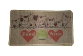 Nanbell Jüt Halı Kedi Tırmalama 70X43 cm Desenli No:12 - 1