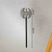 Halloween Çubuklu Çift Yönlü Balta 55 cm thumbnail 3