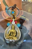 Feng Shui Bereket Şans Mutluluk Buda Budha Mistik Düğüm Feng Sui Anahtarlık - 3