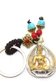 Feng Shui Bereket Şans Mutluluk Buda Budha Mistik Düğüm Feng Sui Anahtarlık - 1