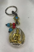 Feng Shui Bereket Şans Mutluluk Buda Budha Mistik Düğüm Feng Sui Anahtarlık - 7