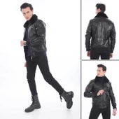 CAT3B ( SIYAH ) DERI PILOT MONTU - 6