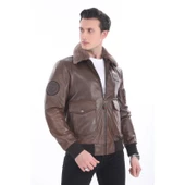 CAT3B (KOYU KAHVE) DERI  PILOT MONTU - 1