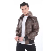 CAT3B (KOYU KAHVE) DERI  PILOT MONTU - 3