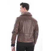 CAT3B (KOYU KAHVE) DERI  PILOT MONTU - 2