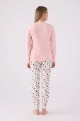 Arnetta 3057 Kadın Uzun Kol Pijama Takım thumbnail 3