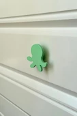 Pomerol Yeşil Ahtapot Dolap Kulpu-Çocuk Odası, Mutfak ve Banyo İçin Modern, Şık ve Dayanıklı Mobilya Kulp,DH - 2