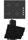 Termikel Ankastre Set (BH P6144C B + CH S6532C BB) - 1