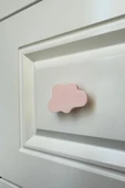 Pomerol Pembe Bulut Dolap Kulpu -Çocuk Odası, Mutfak ve Banyo İçin Modern, Şık ve Dayanıklı Mobilya Kulp, DB - 1