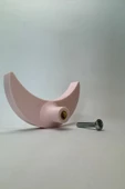 Pomerol Pembe Ay Dolap Kulpu - Çocuk Odası, Mutfak Ve Banyo Için Şık , Dekoratif Ve Dayanıklı Mobilya Kulp thumbnail 5