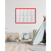 ÇARPIM TABLOSU 07 PVC 1mm 70x50 cm - 2