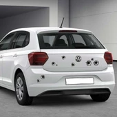 Kurşun İzi Sticker - 2