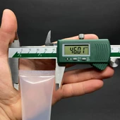 Şeffaf Boş Krem Tüpü 50ml , Vidalı Kapaklı Merhem Tüpü ,  Şeffaf Lipgloss Tüp 50 ml x 3 Adet thumbnail 4