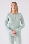 Arnetta 3063 Kadın Uzun Kol Pijama Takım - 2