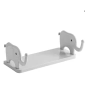 Fil Desenli Yapışkanlı Çok Amaçlı Raf thumbnail 2