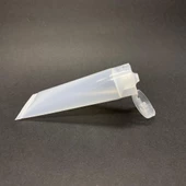 Şeffaf Boş Krem Tüpü 50ml , Fliptop Kapaklı Merhem Tüpü ,  Şeffaf Lipgloss Tüp 50 ml x 3 Adet - 3