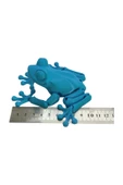 3d Hareketli Kurbağa Figürlü Oyuncak - Mavi thumbnail 8
