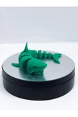 3d Hareketli Köpek Balığı Figürlü Oyuncak - Yeşil thumbnail 6