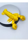3d Hareketli Istakoz Figürlü Oyuncak - Sarı thumbnail 2