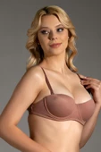 New Bra 8310 Kadın Sırtı Şeffaf Desteksiz Sütyen - 3